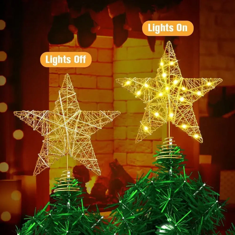 Estrela LED - Decoração Árvore de Natal