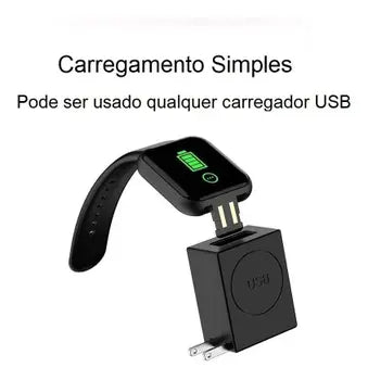 Kit 2 EM 1 [SmartWatch D20+ Fone Bluetooth Aprova D'água]